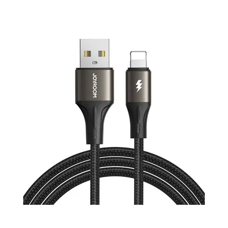Cable USB to Lightning Joyroom SA25-AL3 / 3A / 1.2m (black)